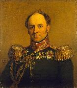 George Dawe Portrait of Alexander von Benckendorff oil